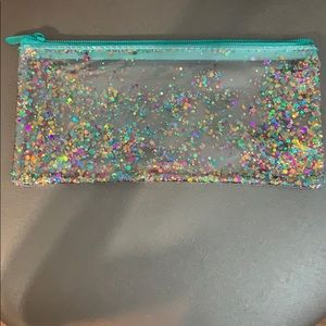 Glitter shaker pencil case/ makeup bag